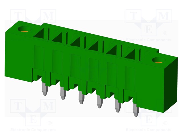 Connector: pluggable terminal block; socket; male; straight; THT