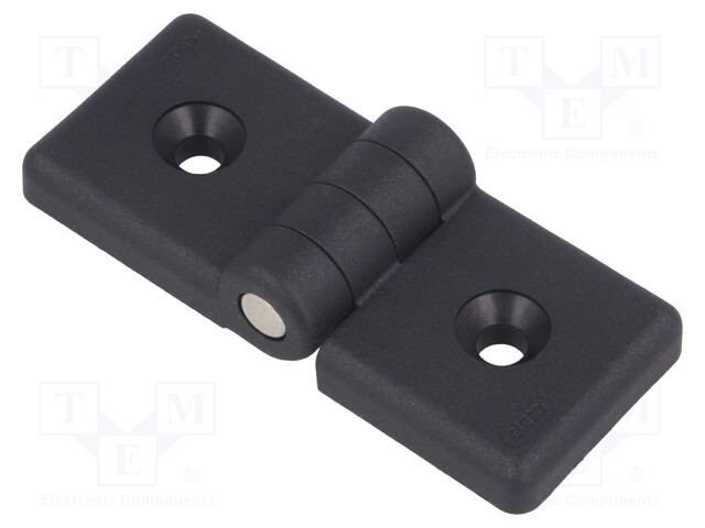 Hinge; Width: 84mm; technopolymer (PA); black; H: 36mm