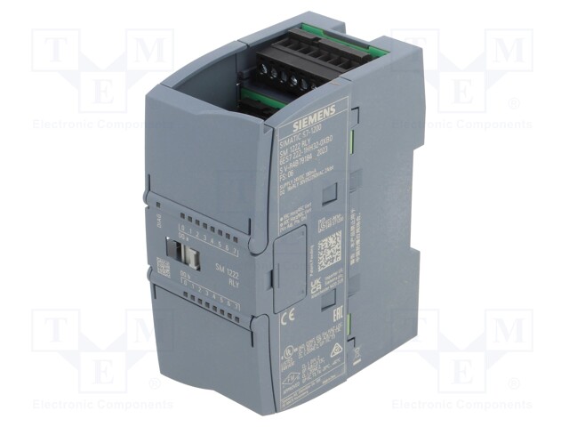 Module: extension; 24VDC; OUT: 16; Series: S7-1200; OUT 1: relay