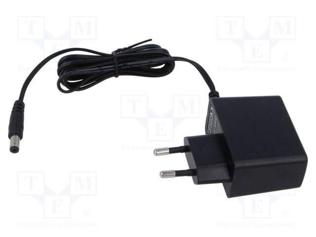 Power supply: switching; mains,plug-in; 12VDC; 1.33A; 16W; 84%