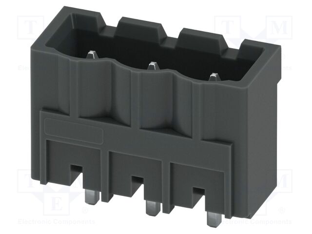 PCB headers, nominal cross section: 2.5 mm?, color: black, n