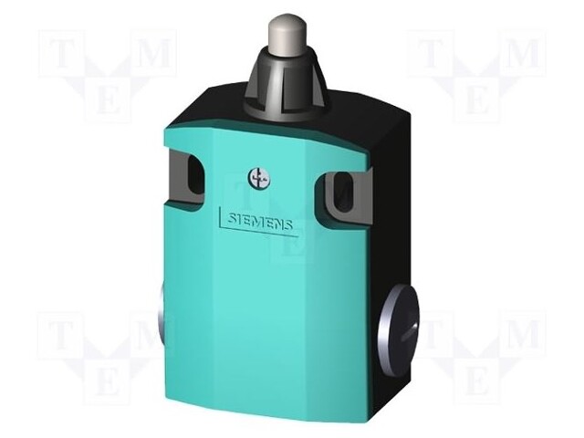 Limit switch; long pin plunger; NO + NC; 10A; max.400VAC; IP66