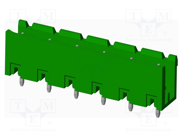 Connector: pluggable terminal block; socket; male; straight; THT