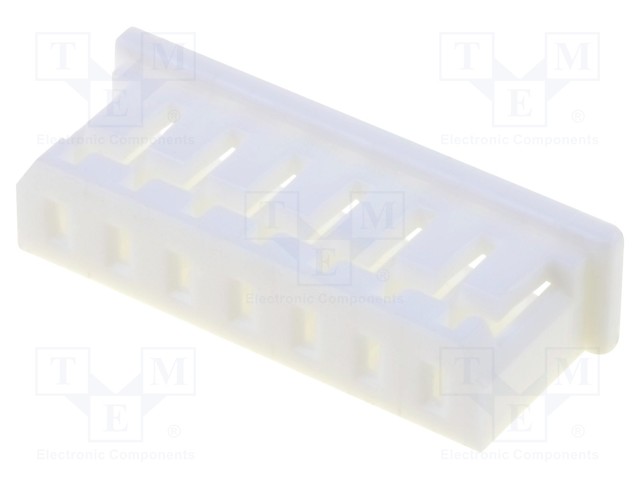 Plug; wire-board; female; MicroBlade; 2mm; PIN: 7; w/o contacts