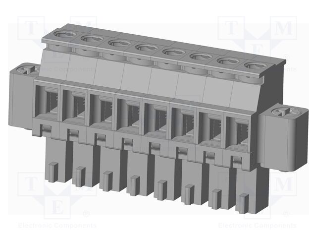 Connector: pluggable terminal block; plug; female; angled 90°