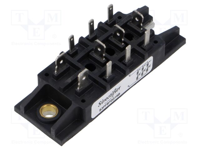 Bridge rectifier: full-controlled; Urmax: 1.6kV; If: 70A; FO-T-A