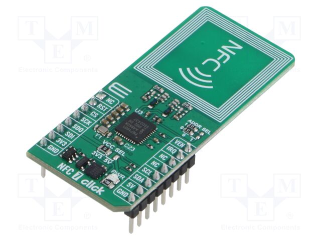 Click board; Comp: PN7160A1HN/C100E; RFID; 3.3VDC,5VDC