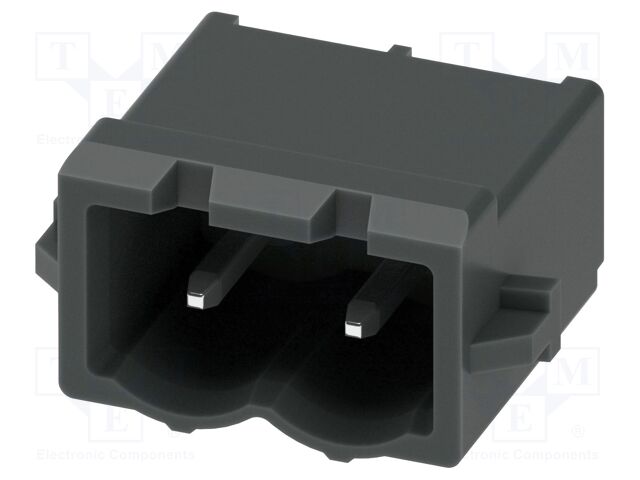 PCB headers, nominal cross section: 2.5 mm?, color: black, n