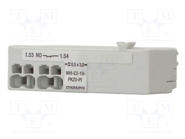 Auxiliary contacts; NO; front; Leads: push-in terminals; PKZ