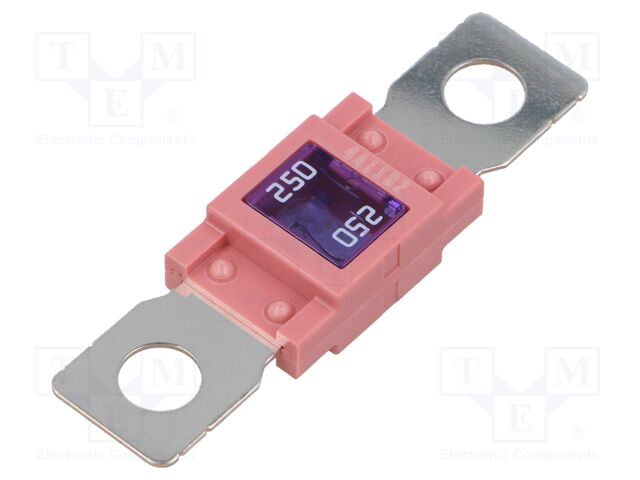 Fuse: fuse; 250A; 32VDC; automotive; 68mm; M8 screw; 68x18.3mm