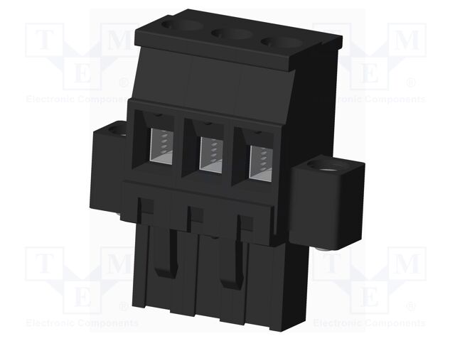 Connector: pluggable terminal block; plug; female; angled 90°
