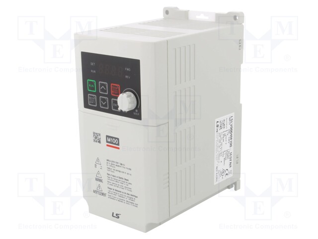 Inverter; Max motor power: 0.4kW; Usup: 200÷240VAC; 0÷400Hz; IN: 7