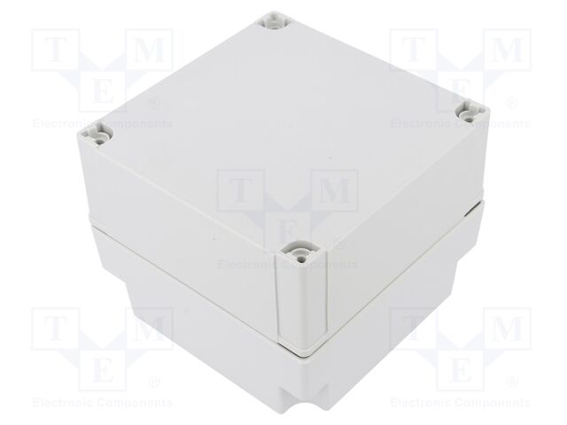 Enclosure: multipurpose; X: 130mm; Y: 130mm; Z: 100mm; MNX; grey; IK08