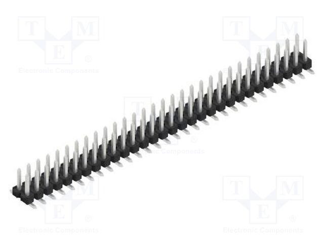 Connector: pin strips; pin header; male; PIN: 60; 2.54mm; SMT; 2x30