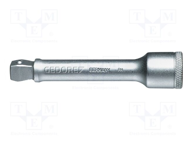 Extension; socket spanner; square; 3/8"; Chrom-vanadium steel