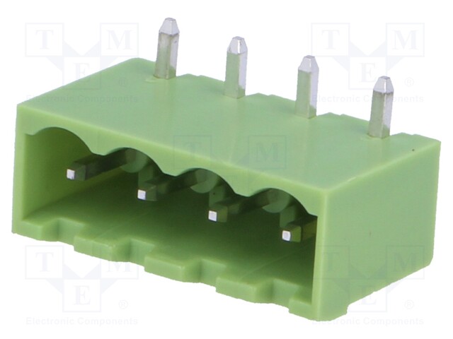 Pluggable terminal block; Contacts ph: 5.08mm; ways: 4; socket
