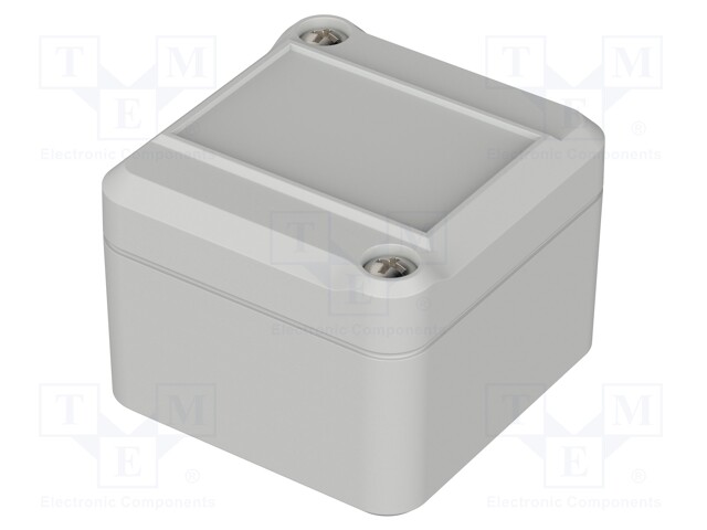 Enclosure: multipurpose; X: 50mm; Y: 52mm; Z: 37mm; EUROMAS II; ABS