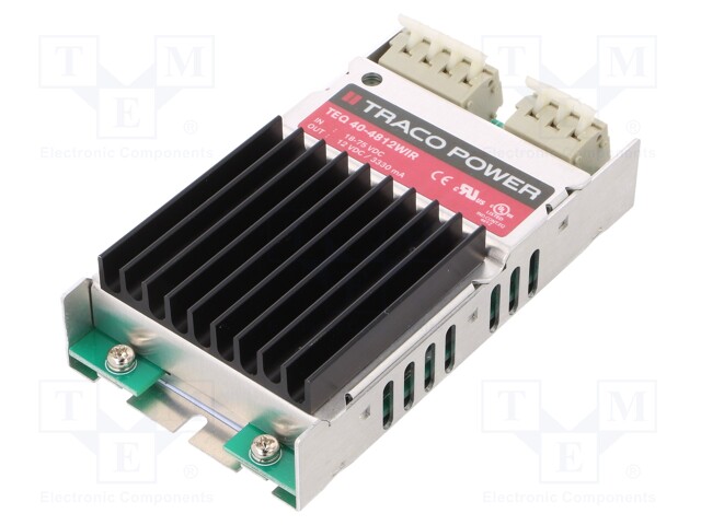 Converter: DC/DC; 40W; Uin: 18÷75V; 12VDC; Iout: 3.33A; 275kHz; OUT: 1