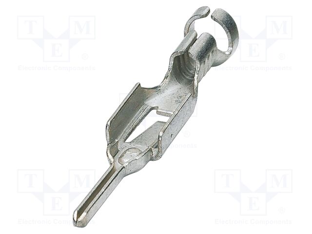 Module male contact, is inserted into the ICC connector shel