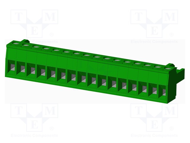 Connector: pluggable terminal block; plug; female; straight; 12A