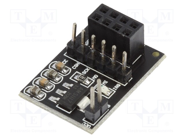 Robot.access: adapter; 3.3VDC; goldpin; Application: NRF24L01
