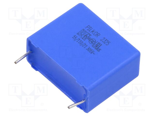 Capacitor: polypropylene; X2; 1uF; THT; ±20%; 22.5mm; -55÷105°C