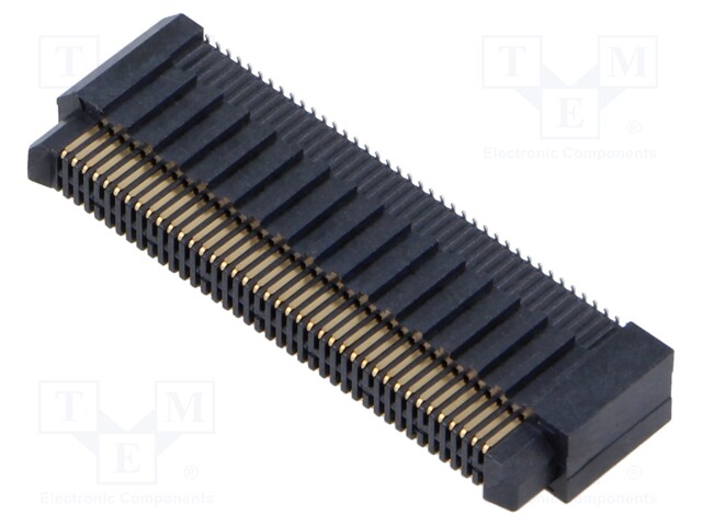 Connector: PCB to PCB; male; PIN: 80; 0.8mm; ERM8; gold-plated; SMT