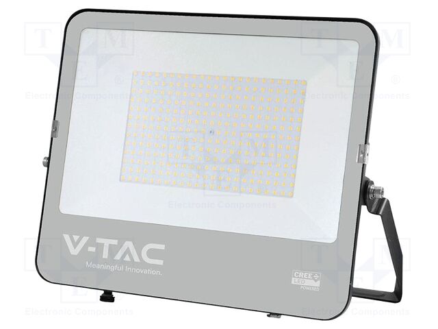 Lamp: LED flood light; 200W; 230VAC; white cold; 115°; 6500K; IP65