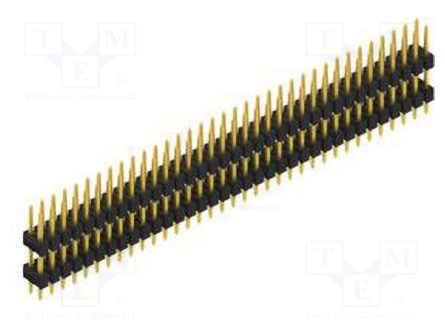 Connector: pin strips; pin header; male; PIN: 70; 2.54mm; THT; 2x35