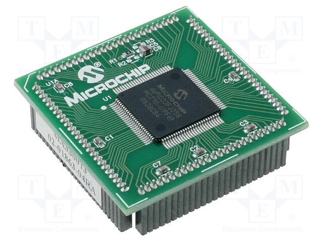Plug-in module; Assoc.circ: dsPIC33FJ256MC710A