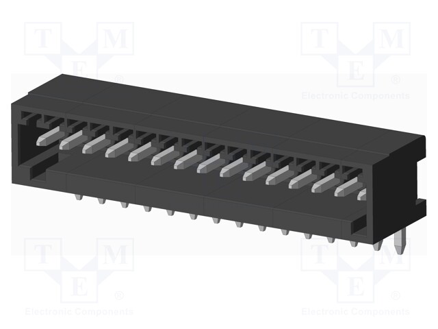 Connector: pluggable terminal block; socket; male; on PCBs