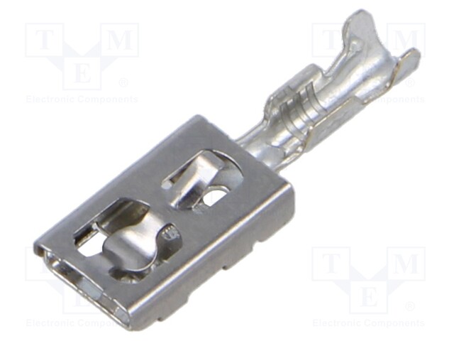 Contact; female; F480E; tinned; 0.5÷1mm2; reel; crimped; straight