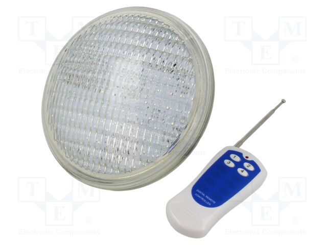 LED lamp; RGB; screw terminals; 12VDC; 12VAC; 1200lm; 12W; 120°