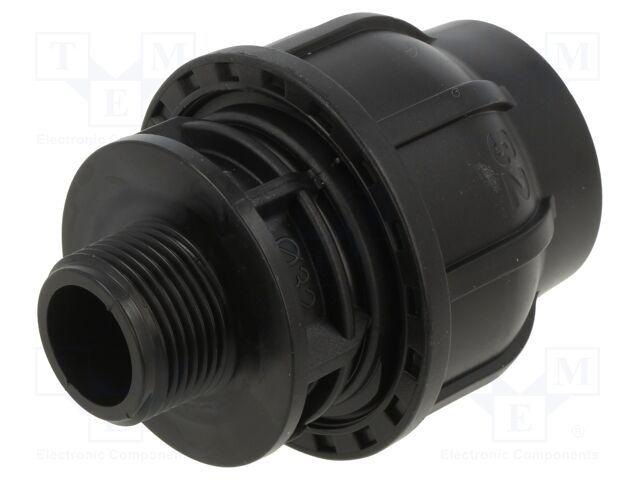 Splice terminal: clamping; Thread: G 3/4" external; 32mm; Plast