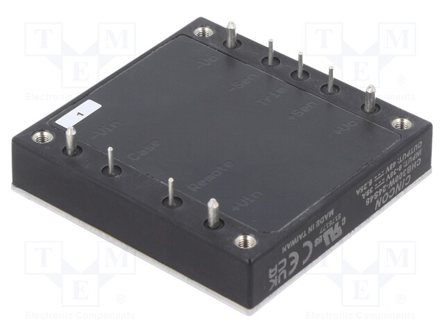 Converter: DC/DC; 300W; Uin: 9÷36V; 48VDC; Iout: 6.25A; 114g; 220kHz