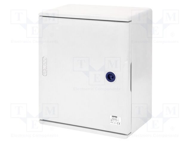 Enclosure: junction box; X: 250mm; Y: 300mm; Z: 160mm; wall mount
