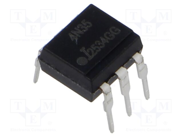 Optocoupler; THT; Ch: 1; OUT: transistor; Uinsul: 5.3kV; DIP6; PIN: 6