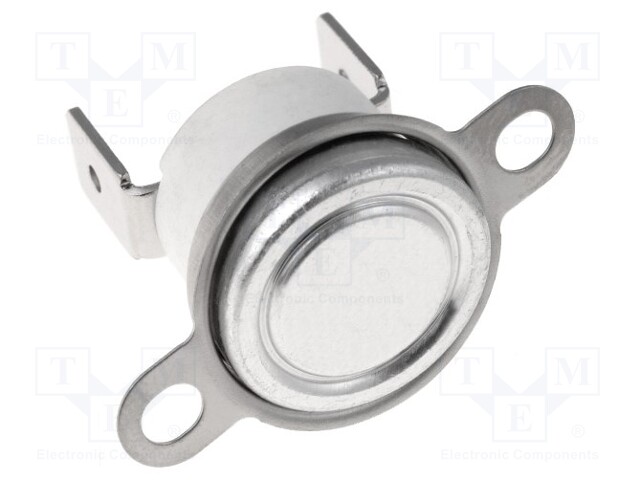Sensor: thermostat; Output conf: NC; Topen: 200°C; Tclos: 160°C; 10A