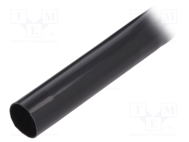 Insulating tube; PVC; black; -20÷125°C; Øint: 14mm; L: 100m; UL94V-0