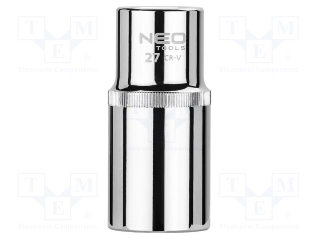 Socket; 6-angles,socket spanner; HEX 27mm; 1/2"; SUPERLOCK