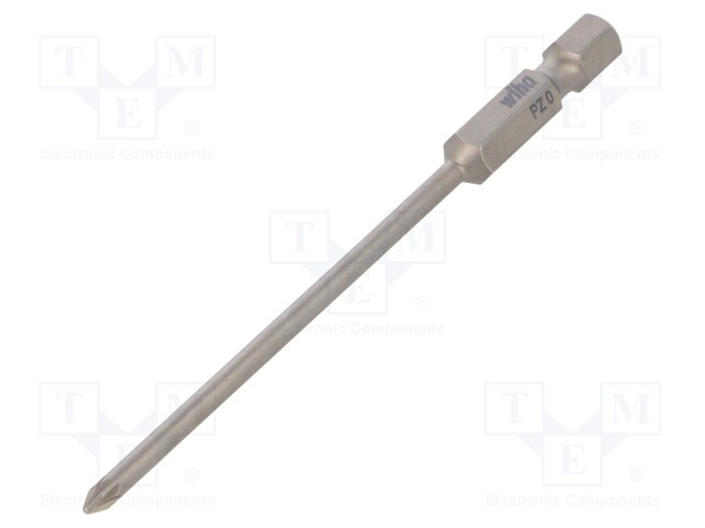 Screwdriver bit; Pozidriv®; PZ0; Overall len: 90mm