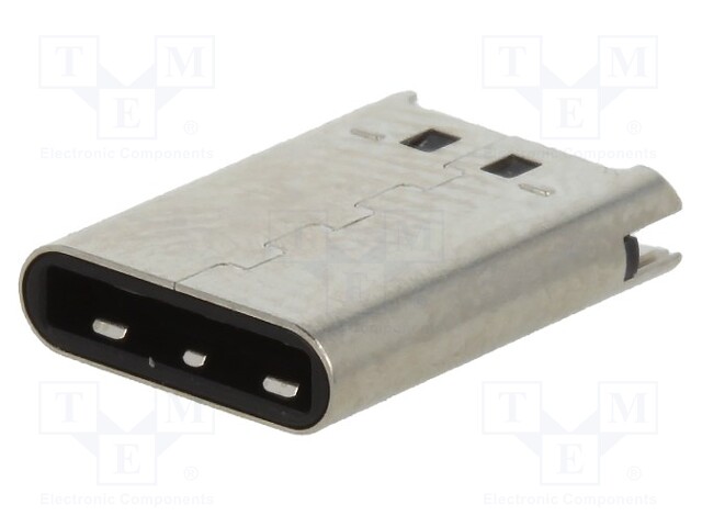 Plug; USB C; CX; on PCBs; SMT; PIN: 24; horizontal; Gen2; USB 3.1