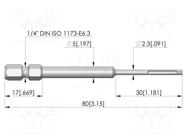 Tool: mounting tool; BIT-GKS