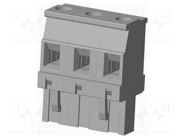 Connector: pluggable terminal block; plug; female; angled 90°
