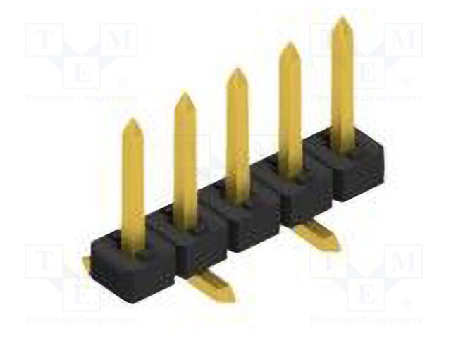 Connector: pin strips; pin header; male; PIN: 5; 2mm; SMT; 1x5; 100V