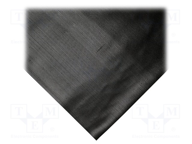 Anti fatigue mat; Width: 0.9m; L: 10m; Mat: rubber; Colour: black