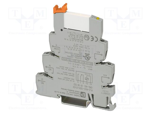 Relay: interface; Mounting: DIN
