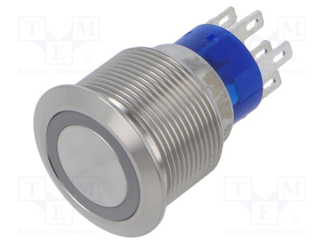 Switch: vandal resistant; Pos: 2; SPST-NO; 3A/250VAC; OFF-(ON)