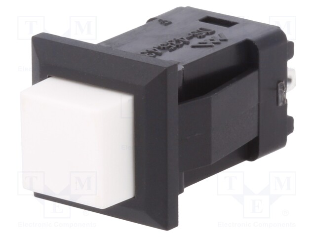 Switch: push-button; Pos: 2; SPST-NO; 1A/250VAC; white; none; 1.5kV