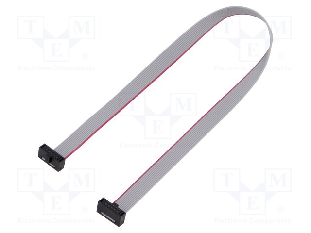 Ribbon cable with IDC connectors; Tape ph: 0.64mm; 228.6mm